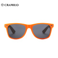 Lunettes de soleil en bambou de marque Cramilo avec logo15012